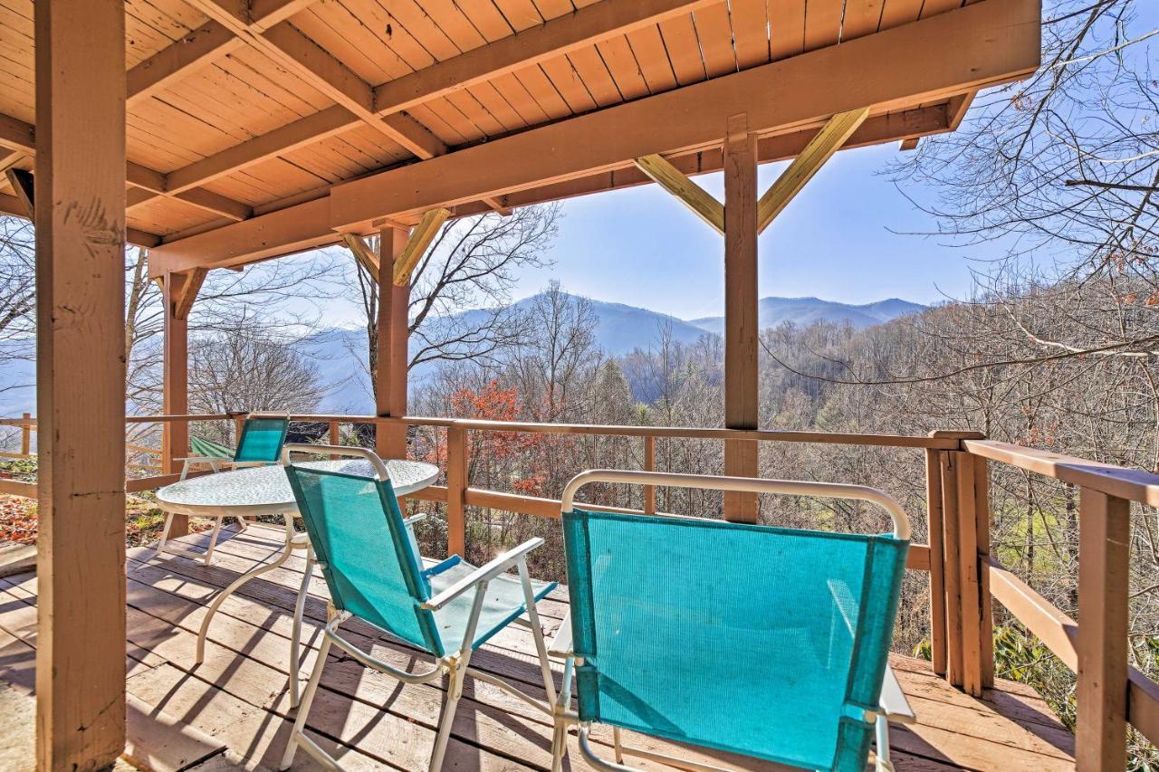 Mountain-View Maggie Valley House With Spacious Deck Ngoại thất bức ảnh